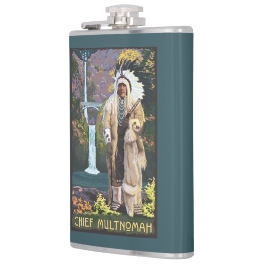 Multnomahの滝、OregonChief Multnomah フラスク (左)