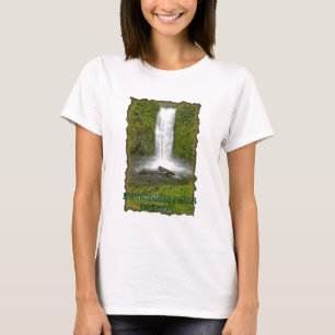 Multnomahの滝 Tシャツ