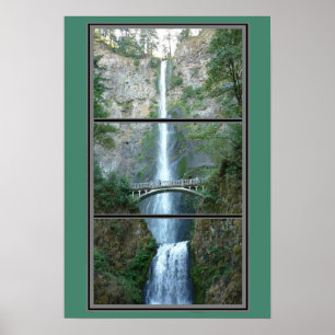 Multnomahはオレゴンの景色ポスター下ります ポスター