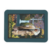 Multnomah滝、OregonChief Multnomah マグネット (横)