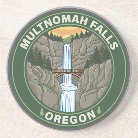 Multnomah Falls Oregon コースター (正面)