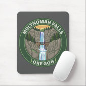 Multnomah Falls Oregon マウスパッド (マウス)