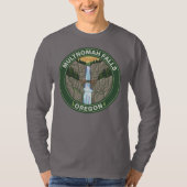 Multnomah Falls Oregon Tシャツ (正面)