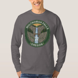 Multnomah Falls Oregon Tシャツ