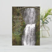 Multomah滝とBridge結婚's 招待状 (スタンド正面)