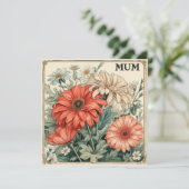 Mumさんの恵み：愛らしい手紙 シーズンカード (スタンド正面)