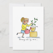 Mumに移行 招待状 (正面)