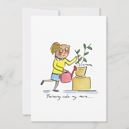 Mumに移行 招待状 (正面)