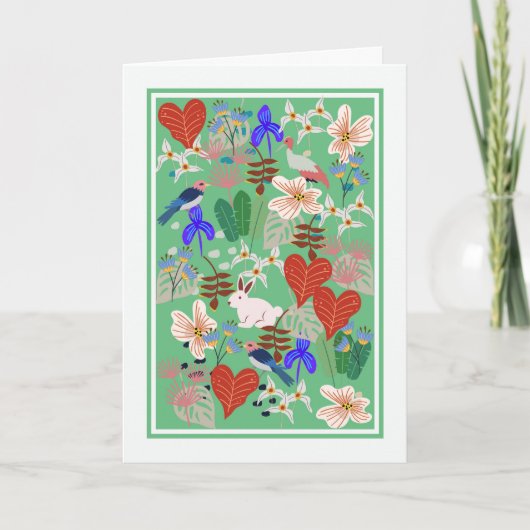 Mum用誕生日カード、カラフルデザイン カード (正面)