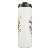 Mum 最高の Ever English Garden Flowers Boutique タンブラー (正面)