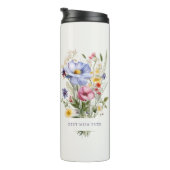 Mum 最高の Ever English Garden Flowers Boutique タンブラー (回転右)