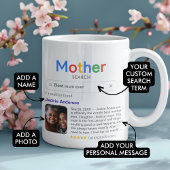 Mum 最高の Ever Mother検索結果の写真とメッセージ コーヒーマグカップ
