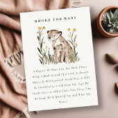 Mum and Baby Tiger Foliage Books For Baby Shower エンクロージャーカード