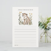 Mum Baby Tiger Foliage Advice For Mum Baby Shower (スタンド正面)