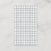 Mum Baby Tiger Foliage Diaper Raffle Baby Shower エンクロージャーカード (裏面)