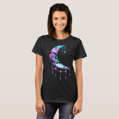 Mum Crescent Moon Butterfly Mandala Tシャツ (正面フル)