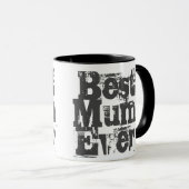 Mum Ever最高の - 2トーンのコーヒーマグ マグカップ (正面右)