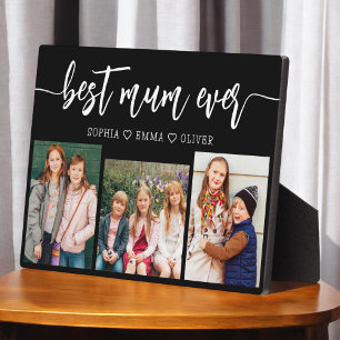 Mum Ever最高の - Mother's Day Photo Collage フォトプラーク