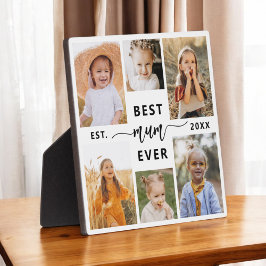 Mum Ever最高の - Mother's Day Photo Collage フォトプラーク