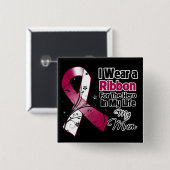 Mum Heroが私の首がん 缶バッジ (正面&裏面)