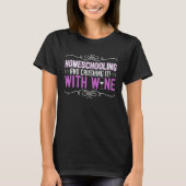Mum Home Lessons Educator Virtual Home Lessons Tシャツ (正面)