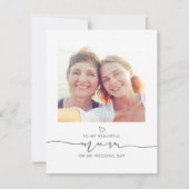 Mum of the Bride 結婚's Morning Message Photo (正面)