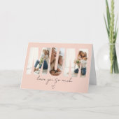MUM Photo Collage Card – Custom Message サンキューカード (正面)