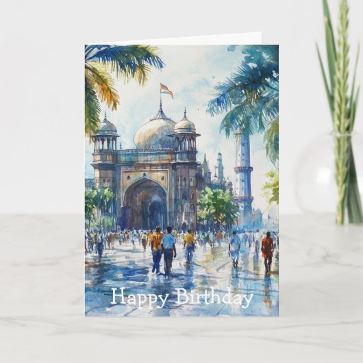 Mumbai in India カード (正面)