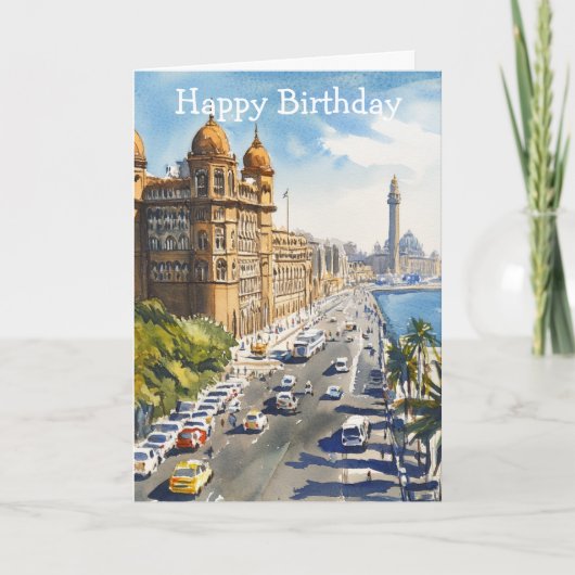 Mumbai in India カード (正面)