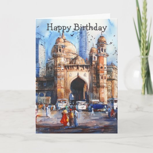 Mumbai in India カード (正面)