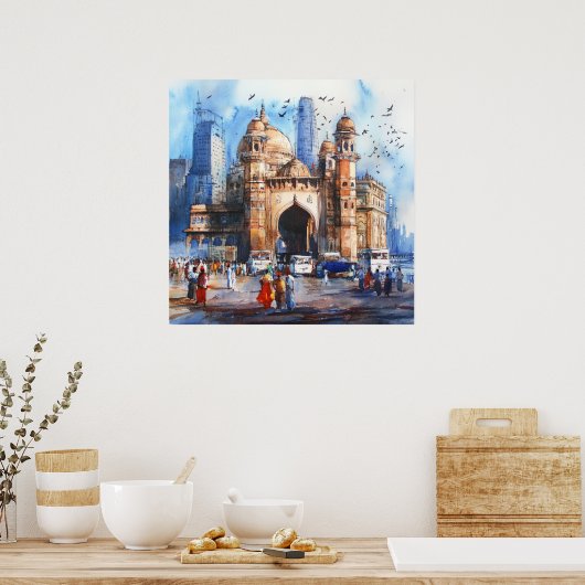 Mumbai in India ポスター (キッチン)