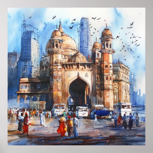 Mumbai in India ポスター (正面)