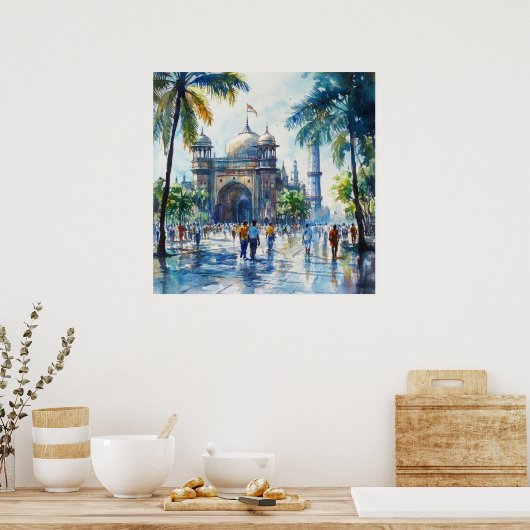 Mumbai in India ポスター (キッチン)