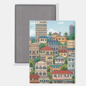 Mumbai India Travel マグネット (正面/裏面)