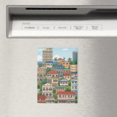 Mumbai India Travel マグネット (インサイチュ (食洗機))