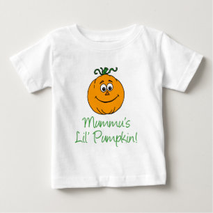 Mummuの少しカボチャ ベビーTシャツ