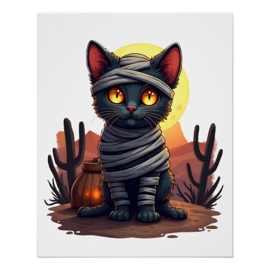 Mummy Cat Madness ポスター (正面)