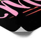 Mummy gift| Home is where my mom is ポスター (角)