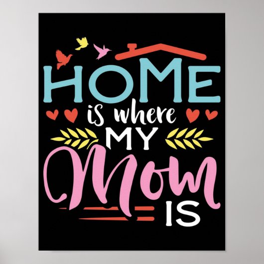 Mummy gift| Home is where my mom is ポスター (正面)