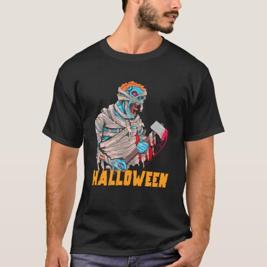 Mummy Halloween costume best Halloween celebrants Tシャツ (正面)
