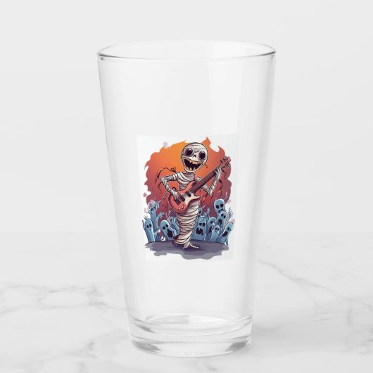 Mummy Rock Star タンブラーグラス (正面)