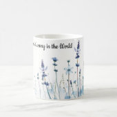 Mummy’s Wildflowers Personalized Birth Month Flowe コーヒーマグカップ (中央)