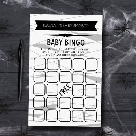 Mummy To Be | ハロウィンベビーシャワービンゴゲーム