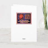 Mummy To Be Mother's Day Photo Card サンキューカード (裏面)