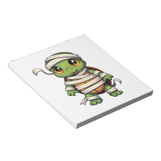 Mummy Turtle ノートパッド (アングル)