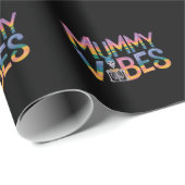 Mummy Vibes：ハロウィン不気味におもしろいを持ち込む ラッピングペーパー (ロールコーナー)