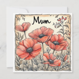 Mum's恵み：甘い気持ち シーズンカード