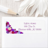 Mums数々の差出人住所ラベル ラベル (インサイチュ)