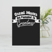 Mums素晴らしがGradmas Mum Gran Grandmに昇格 招待状 (スタンド正面)