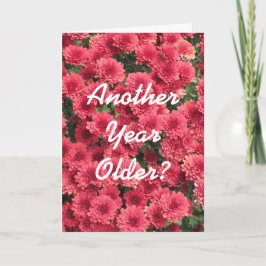 Mums Another Year古い誕生日カード カード